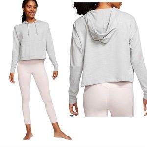 New Nike Women's Cropped Hoodie Yoga Luxe